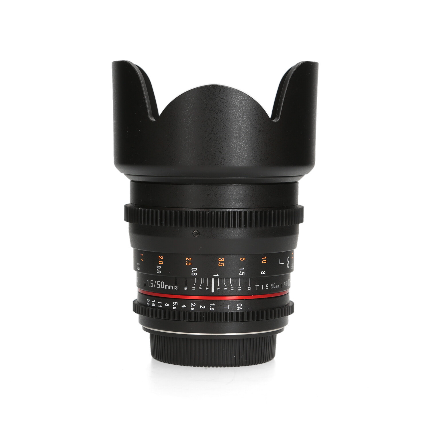 Samyang 50mm prime cine lens T1.5 (AS UMC) - Canon - Incl. Btw