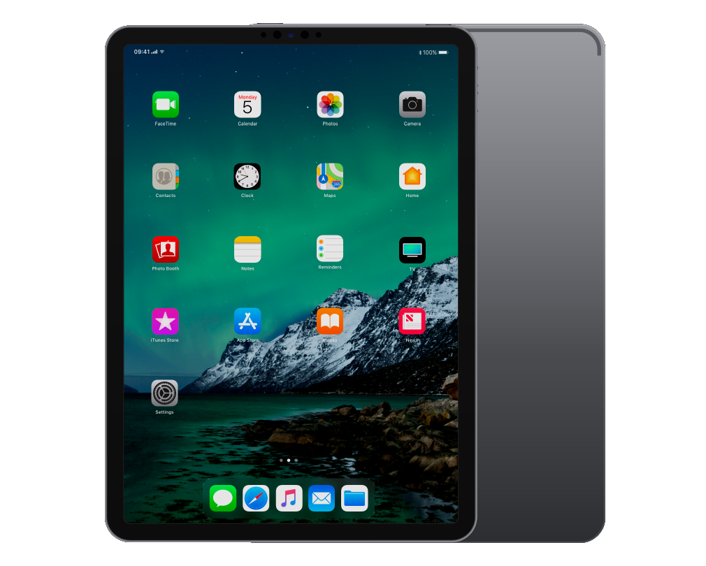 Refurbished iPad Pro 12.9" 2018 4G 256gb Space Gray Licht gebruikt
