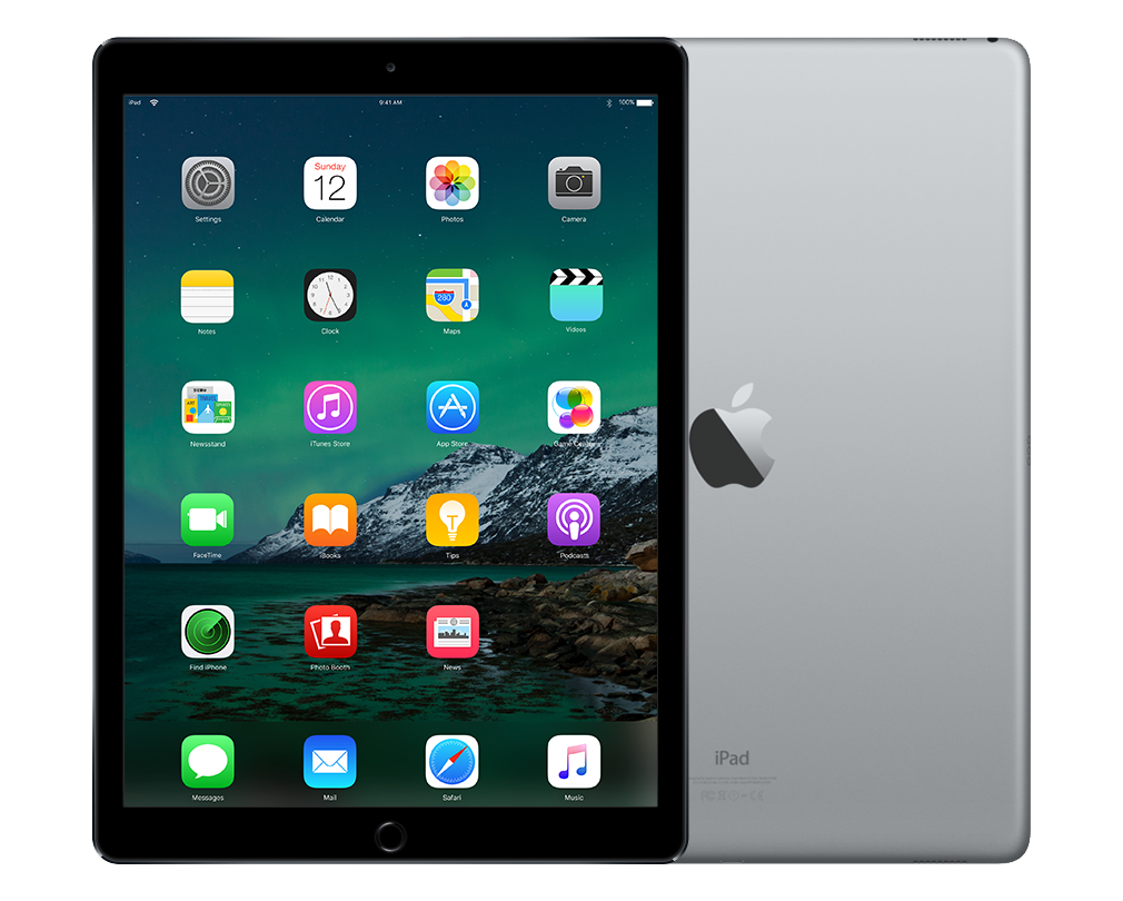 Refurbished iPad Pro 12.9" wifi 256gb Space Gray Als nieuw