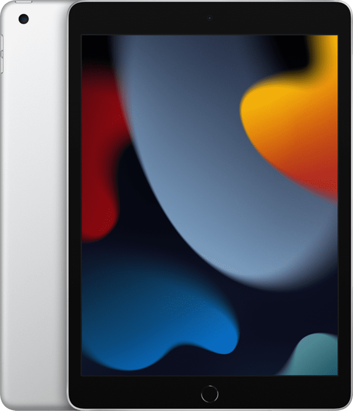 Refurbished iPad 2021 wifi 256gb Zilver Als nieuw