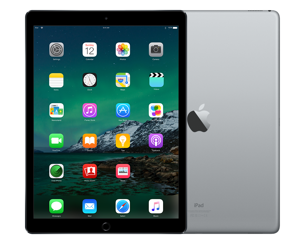 Refurbished iPad Pro 12.9" 2017 wifi 256gb Space Gray Als nieuw