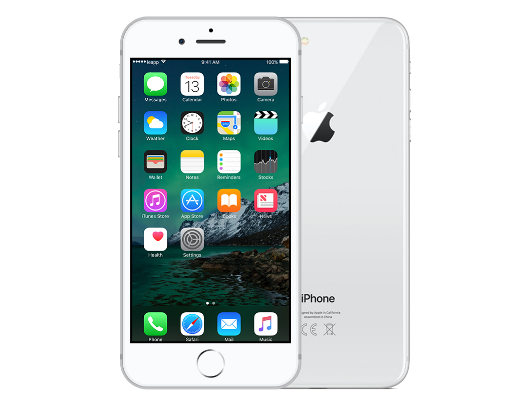 Refurbished iPhone 8 Plus 64 gb Zilver Zichtbaar gebruikt