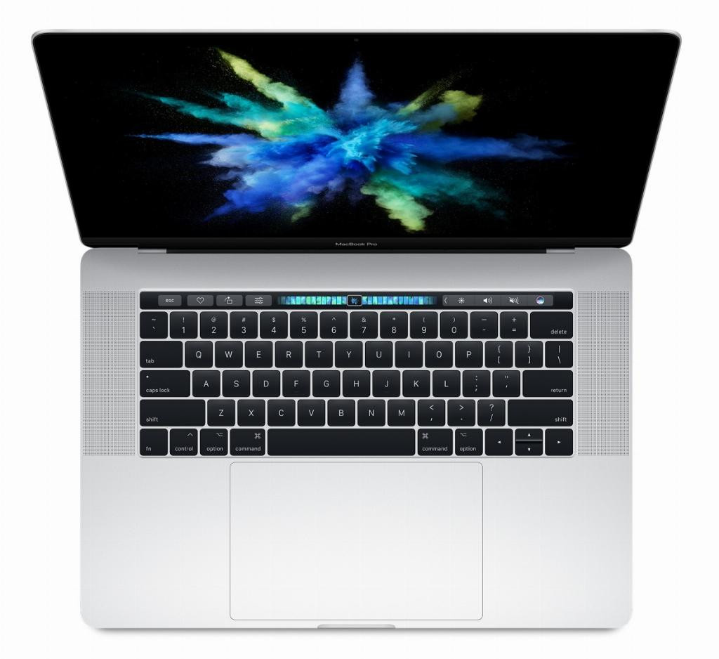 Refurbished MacBook Pro Touchbar 15" i7 3.1 16GB 512GB Licht gebruikt