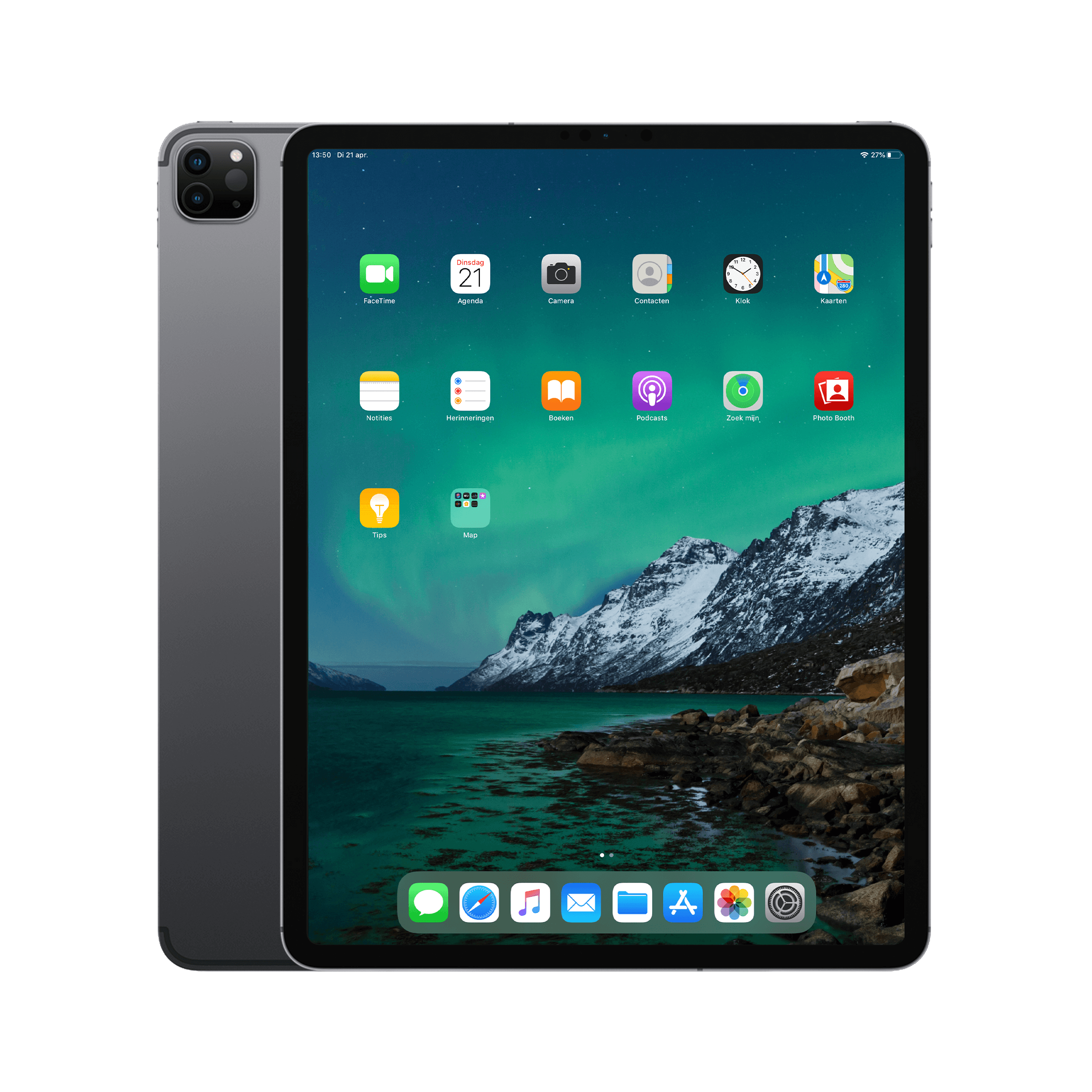 Refurbished iPad Pro 12.9" 2020 4g 1TB Space Gray Als nieuw