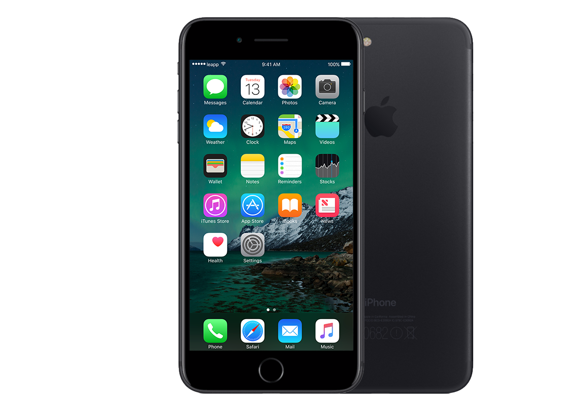 Refurbished iPhone 7 Plus 256 gb Zwart Als nieuw