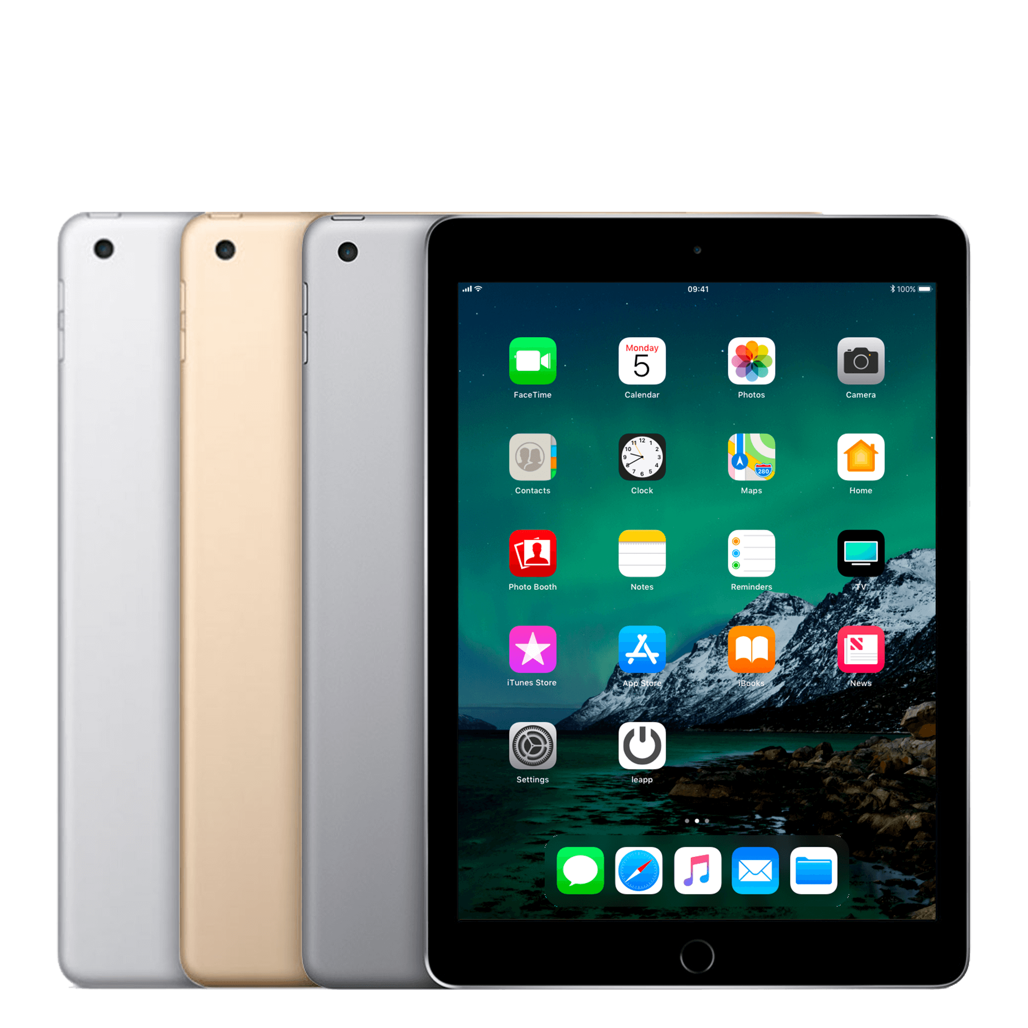 Refurbished iPad 2017 wifi 128gb Goud Als nieuw