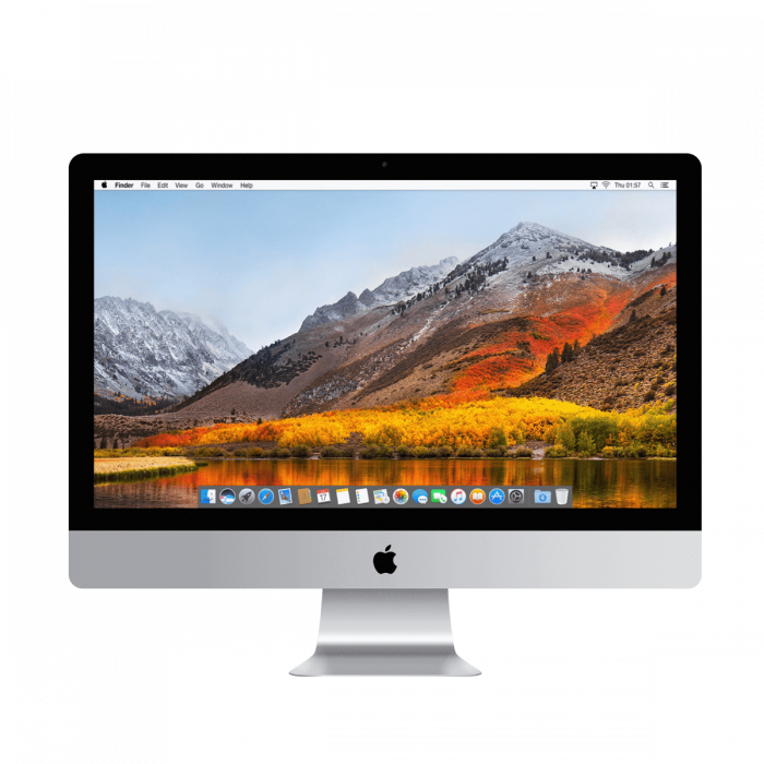 Refurbished iMac 21.5" (4K) i5 2.3 8GB 256GB SSD Licht gebruikt
