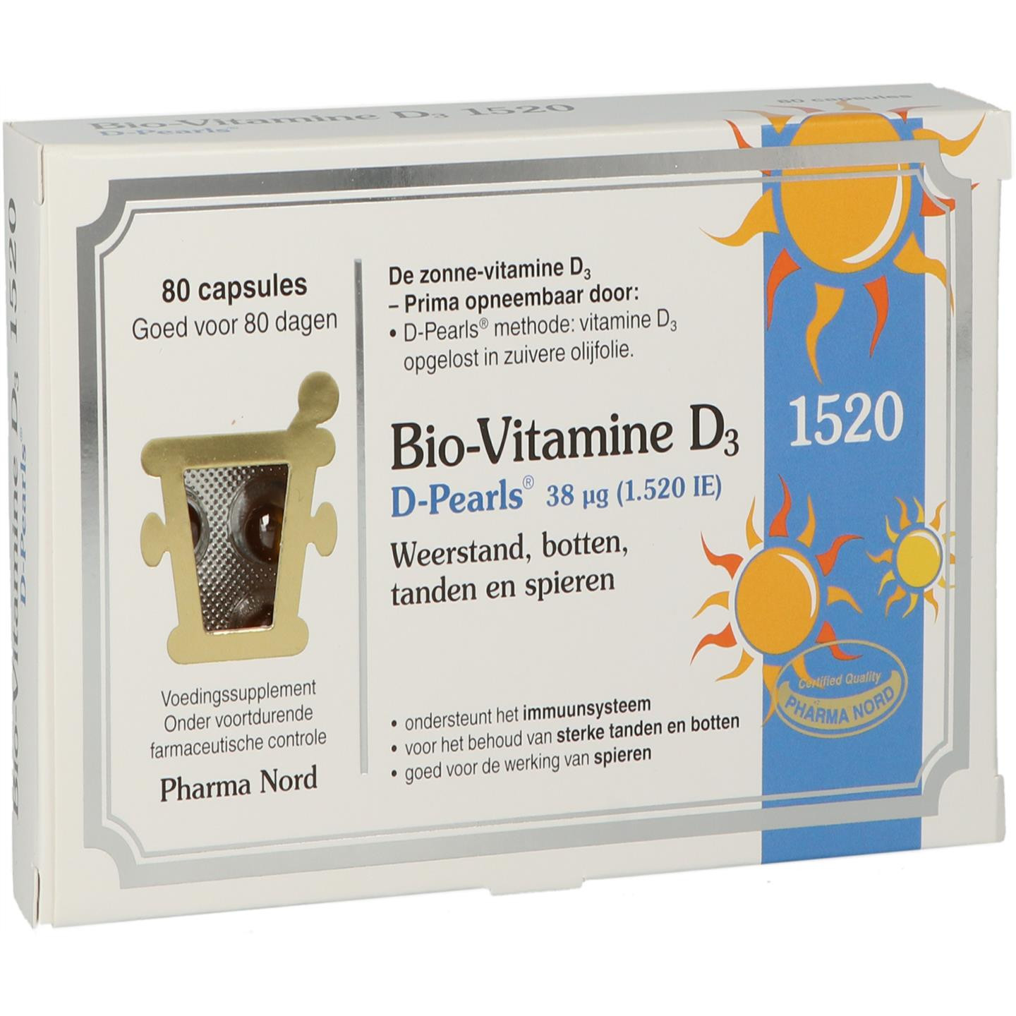 Bio-Vitamine D3 1520