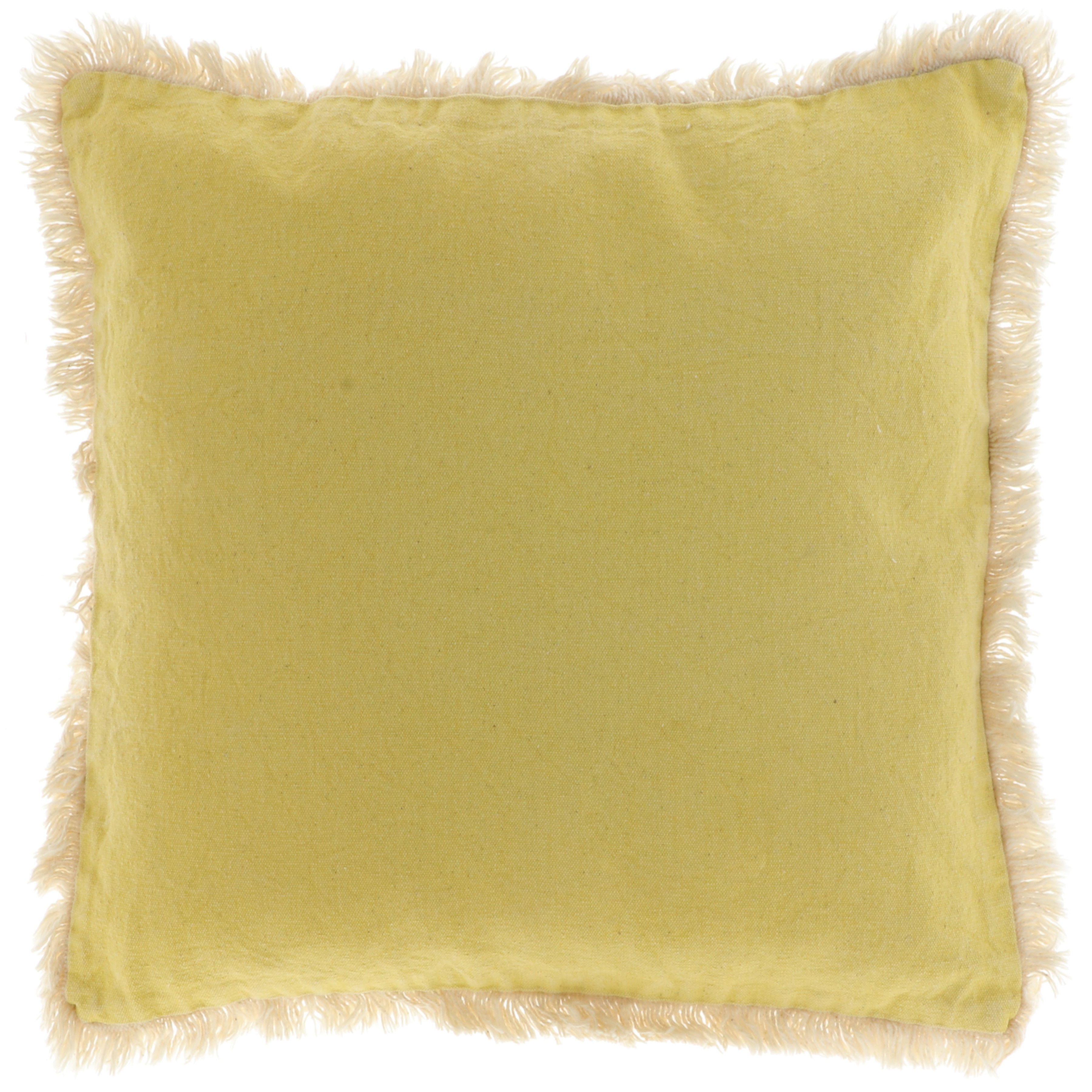 Sierkussen Mare 45x45cm Soft Yellow