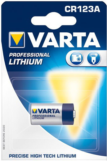 Varta Professional Photo Lithium batterij - CR123A