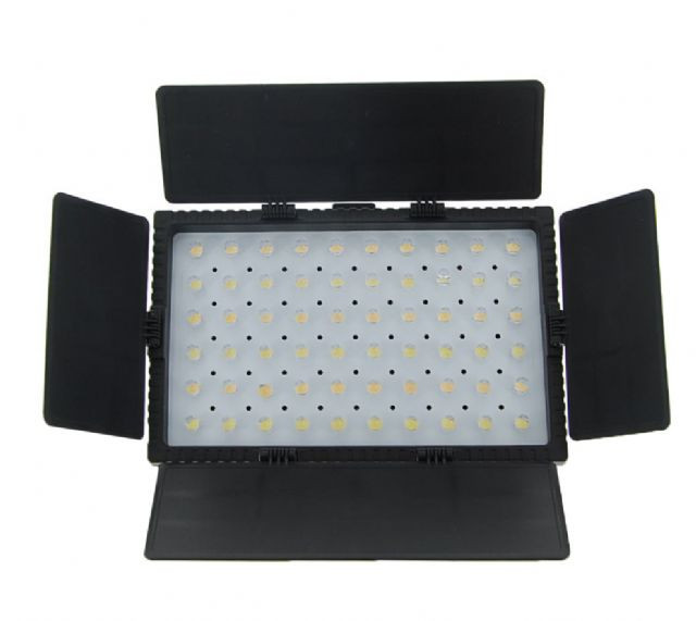 Falcon Eyes Bi-Color LED Lamp Set Dimbaar DV-605CT-K2 incl. Accu