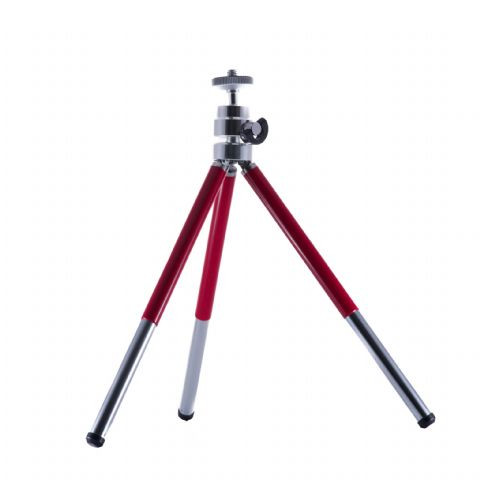 Triggertrap Mini Tafelstatief Rood - 73-200mm