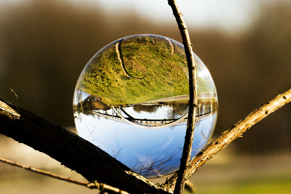 Caruba Lensball 90mm Deluxe - creëer leuke effecten