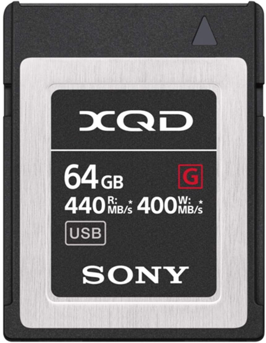 Sony 64GB XQD HighSpeed geheugenkaart - 440MB/s lezen en 400MB/s schrijven