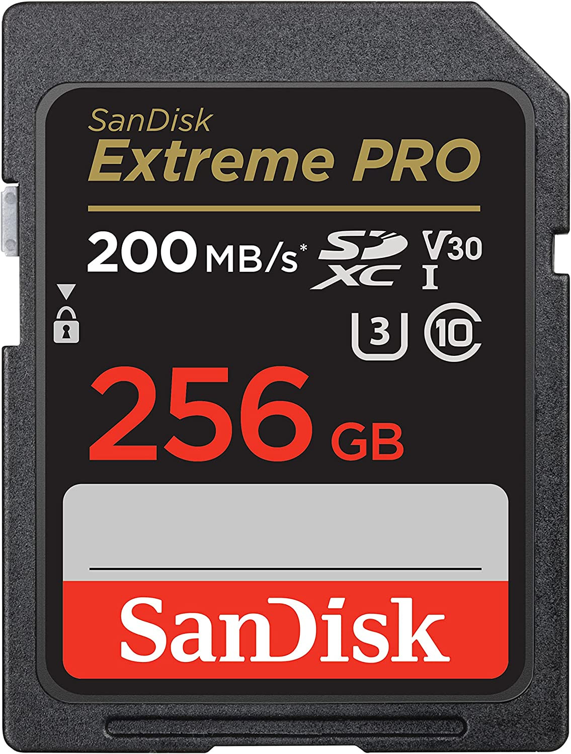 Sandisk SDXC geheugenkaart - 256GB - ExtremePro - U3