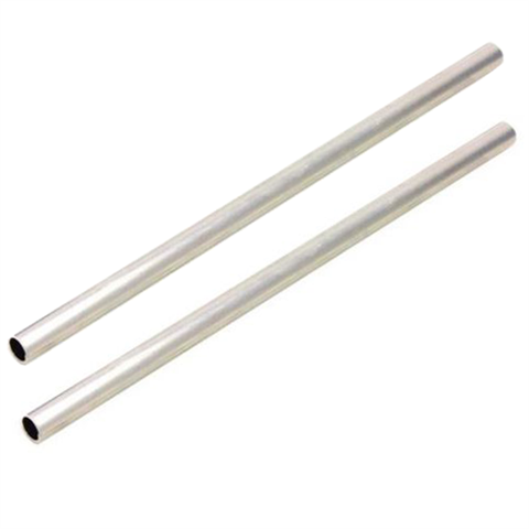 Aluminium Koker 2 st. voor Achtergrondrollen 100 cm x 5,5 cm x 2,5 mm