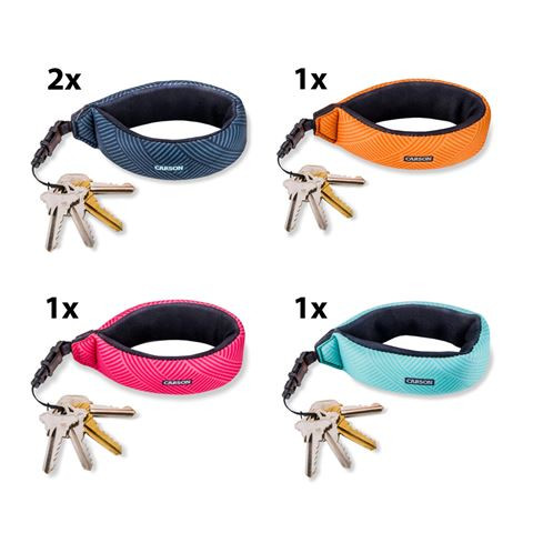 Carson Drijvende Polsband voor 5 sleutels - 5 pack