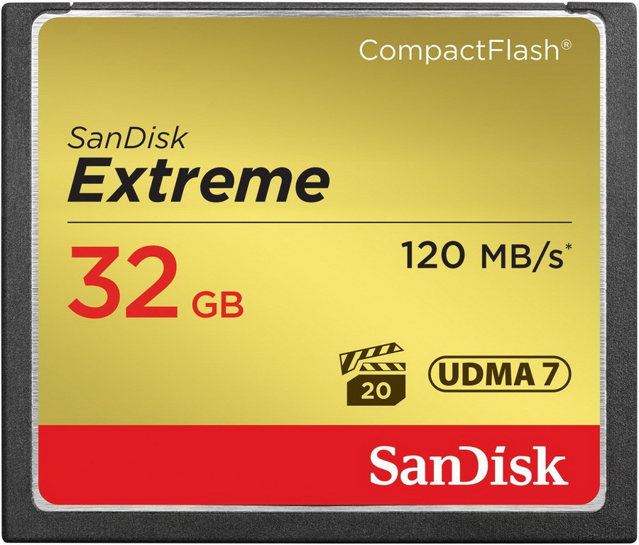 Sandisk CF geheugenkaart - 32GB - Extreme