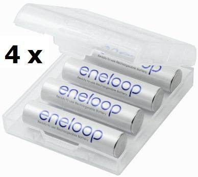 16 x AAA Panasonic Eneloop batterijen - 750mAh