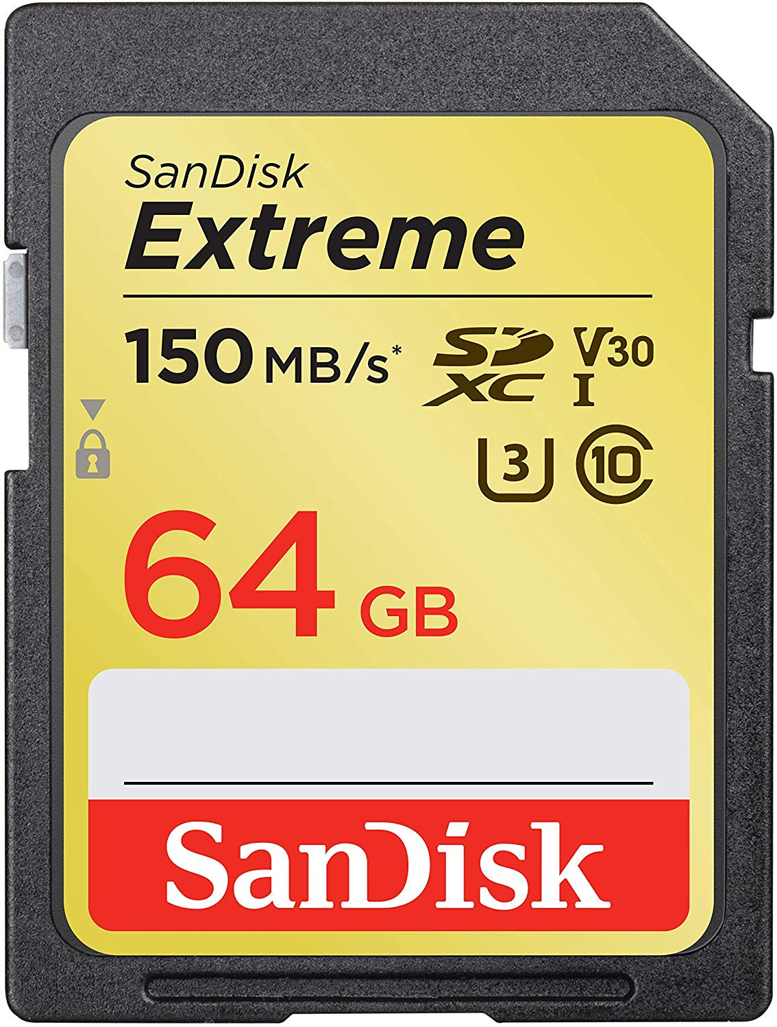 Sandisk SDXC geheugenkaart - 64GB - Extreme - U3