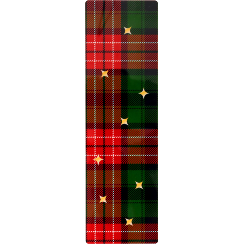 Sluitsticker | Christmas Eve | 200x60mm | papier + PE | rood/groen | rol à 100 stuks