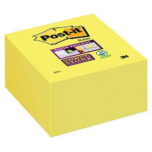 Memoblok kubus post-it 2028s 76x76mm ss ultra geel | 1 stuk