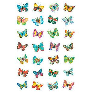 Etiket herma 6819 vlinder glitter folie | Blister a 1 vel