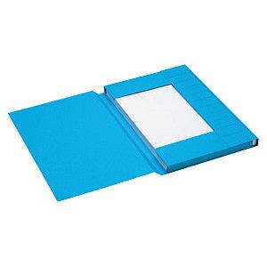 Dossiermap secolor folio blauw | Doos a 25 stuk
