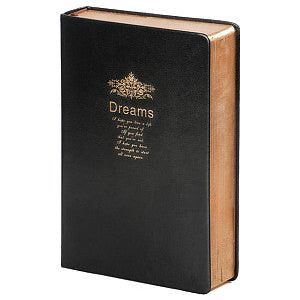 Notitieboek kalpa dreams 214x145x40mm zwart 416pag | Krimp a 1 stuk
