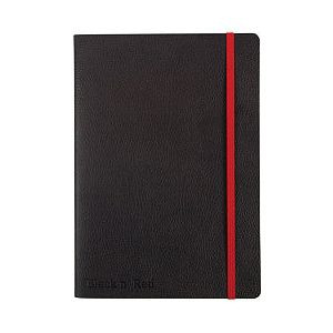 Notitieboek oxford black n&apos; red a5 business 72v ln | 1 stuk