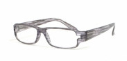 HIP Leesbril grijs gestreept +3.0