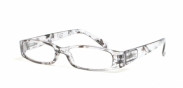 HIP Leesbril grijs met bloemen +3.0