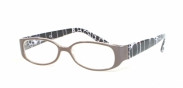 HIP Leesbril bruin gevlekt +3.0