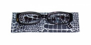 HIP Leesbril zwart gevlekt +2.5