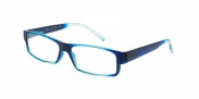 HIP Leesbril blauw/transparant +2.5