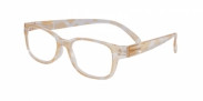HIP Leesbril oranje/transparant +1.5
