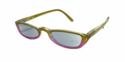 HIP Zonneleesbril groen/roze +2.0