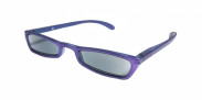 HIP Zonneleesbril paars +2.0