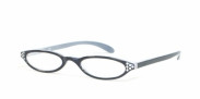 HIP Leesbril Strass-stenen grijs +3.0