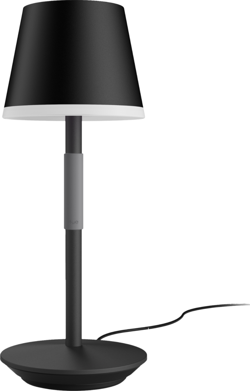 Philips Hue Go tafellamp - White and Color - zwart