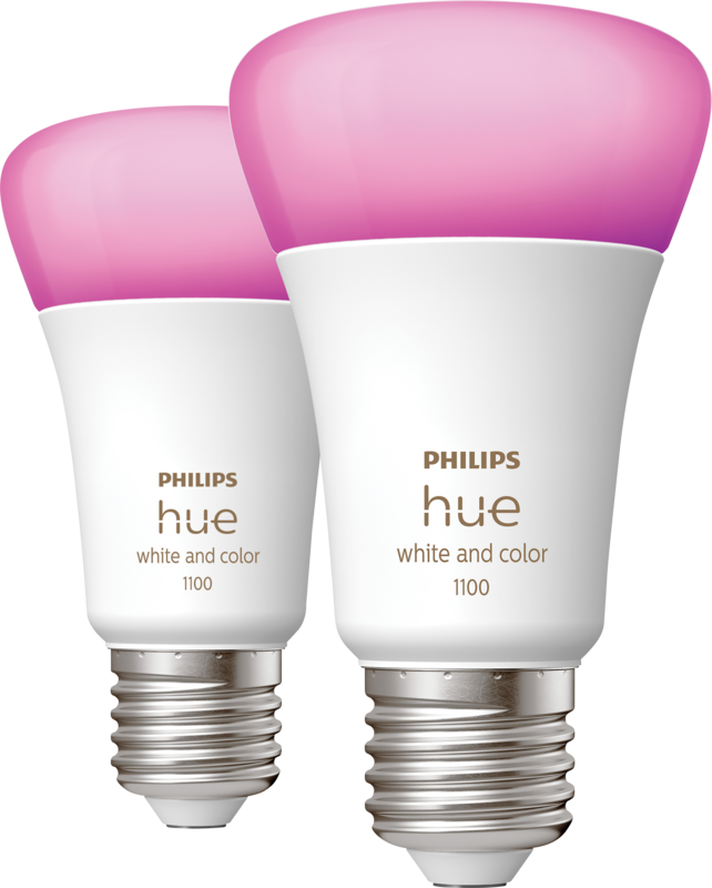 Philips Hue White and Color E27 1100lm 2-pack