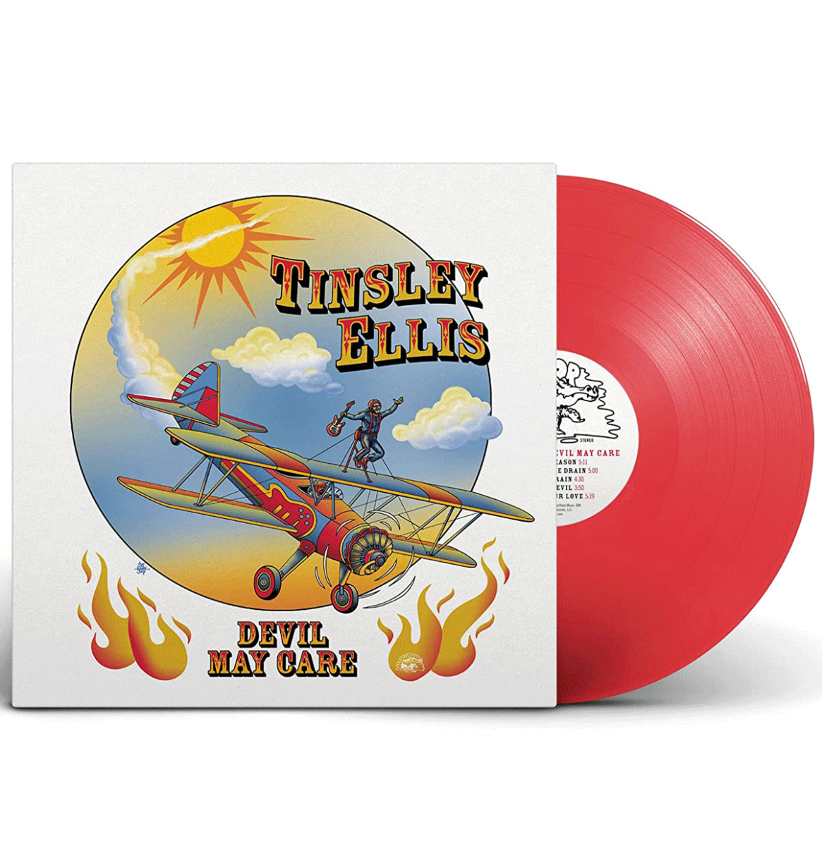 Tinsley Ellis - Devil May Care ( Gekleurd Vinyl ) LP