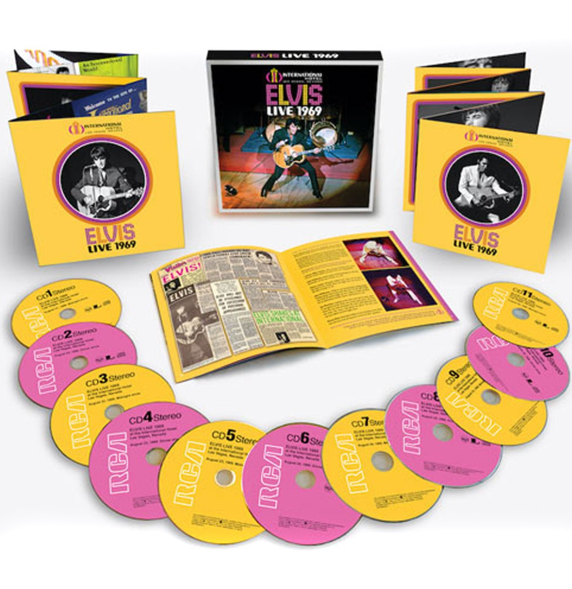 Elvis Presley - Live 1969 - 11CD Box Set