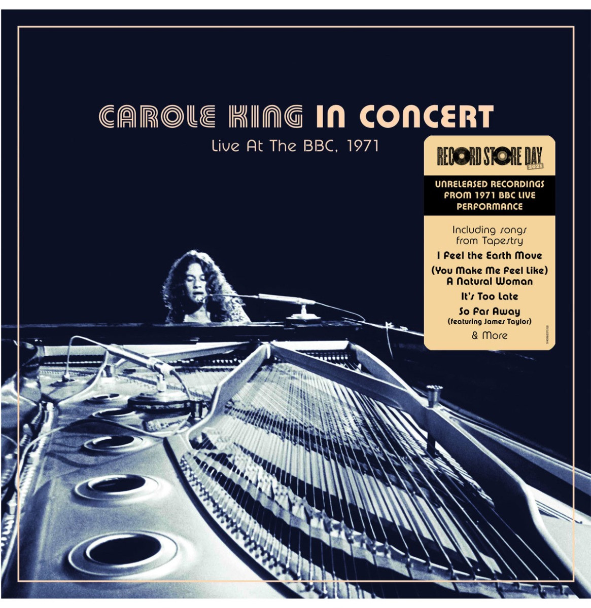 Carole King - In Concert Live at the BBC 1971 (Record Store Day Black Friday 2021) LP