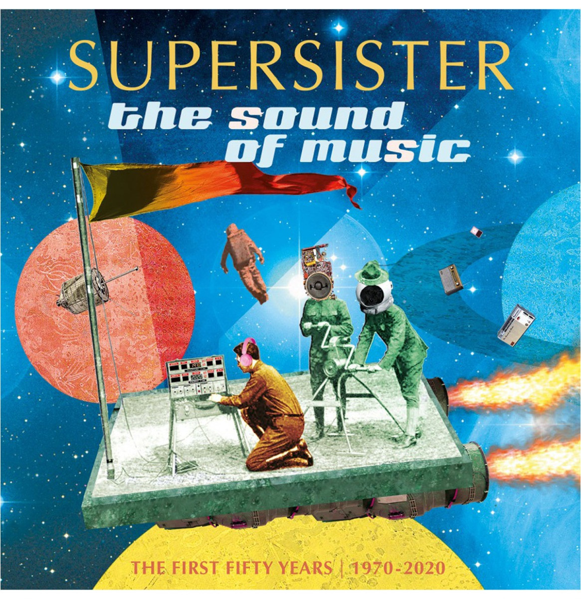 Supersister - The Sound Of Music (1970 - 2020, The First 50 Years) 2 LP (Gekleurd Vinyl) Record Store Day Exclusive 2021