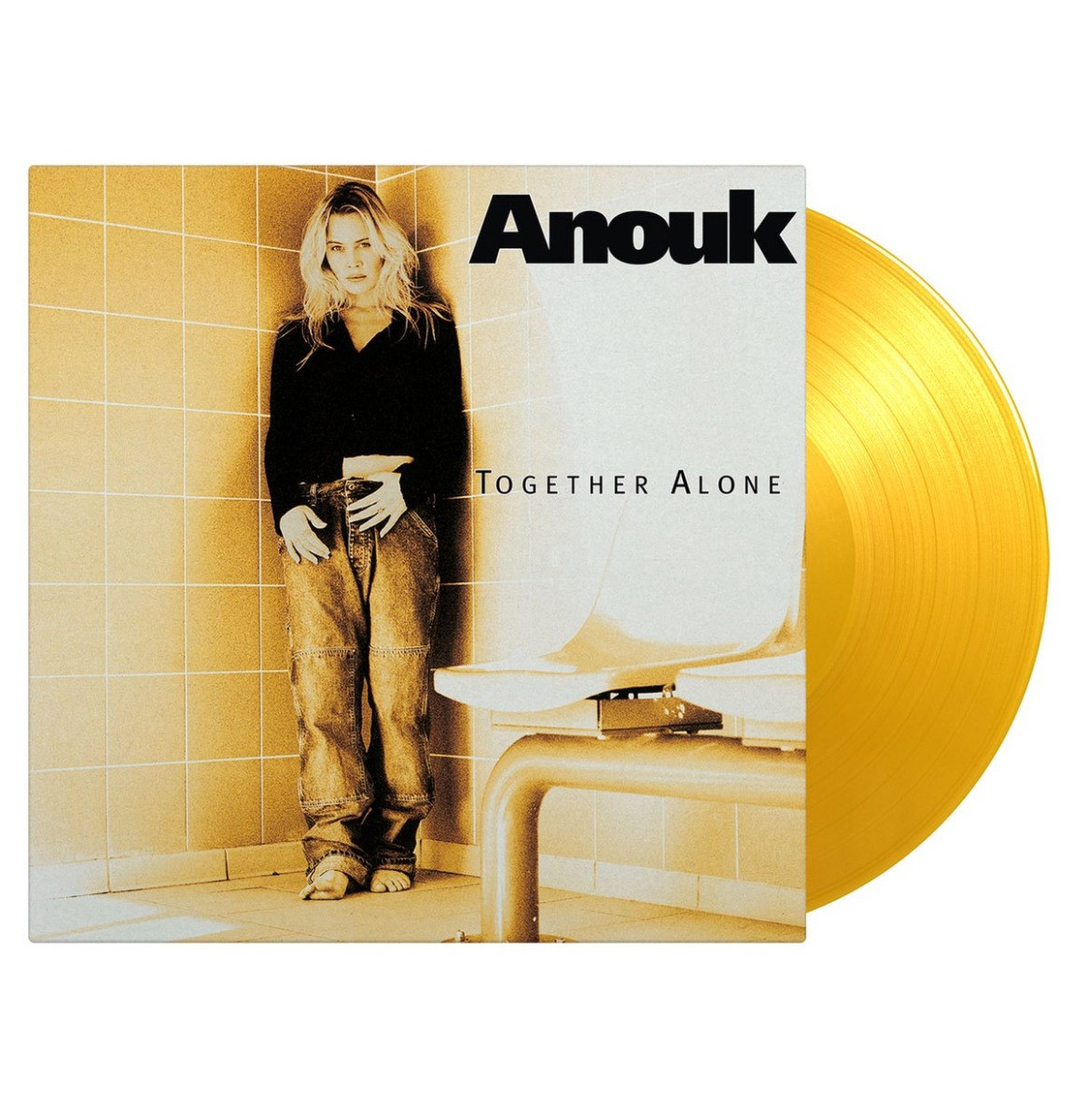 Anouk - Together Alone LP - Transparant Geel Gekleurd Vinyl - Beperkte Oplage