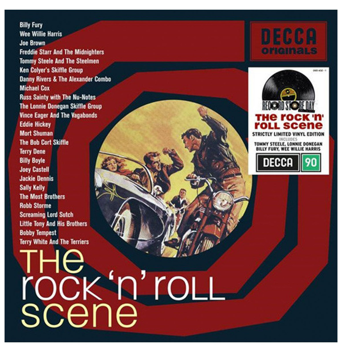Various Artists - The Rock &apos;N&apos; Roll Scene 2-LP - Beperkte Oplage