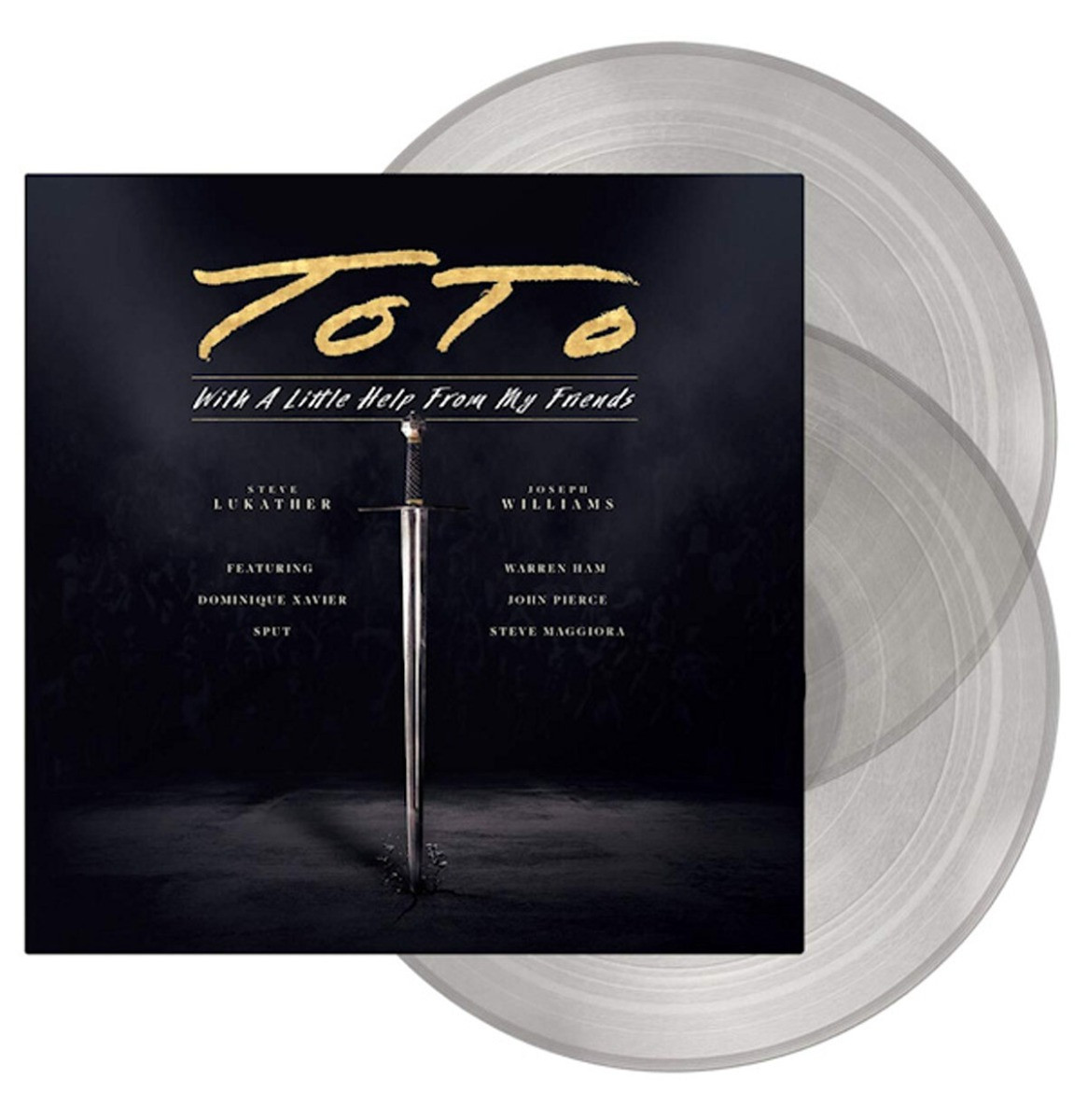 Toto - With A Little Help From My Friends 2LP (Transparant Vinyl)