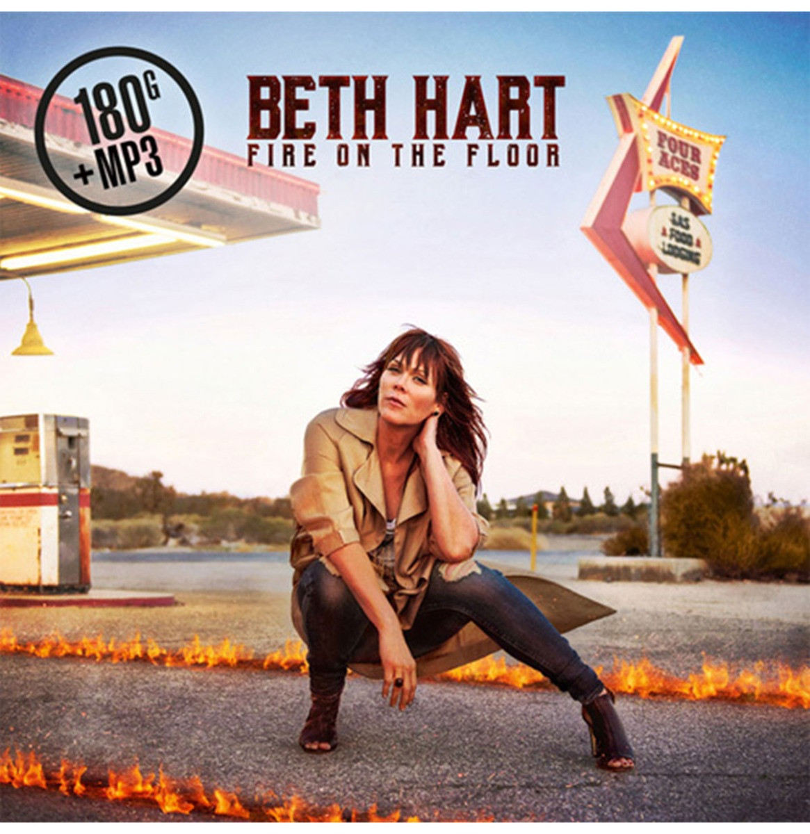 Beth Hart - Fire On The Floor ( Gekleurd Vinyl ) LP
