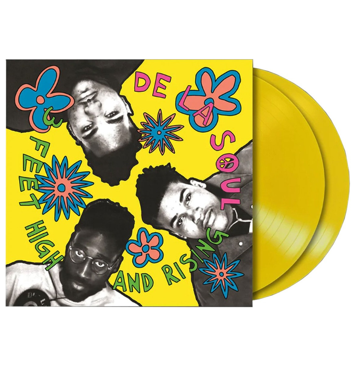 De La Soul - 3 Feet High 2-LP - Beperkte Oplage - Geel Opaque Vinyl